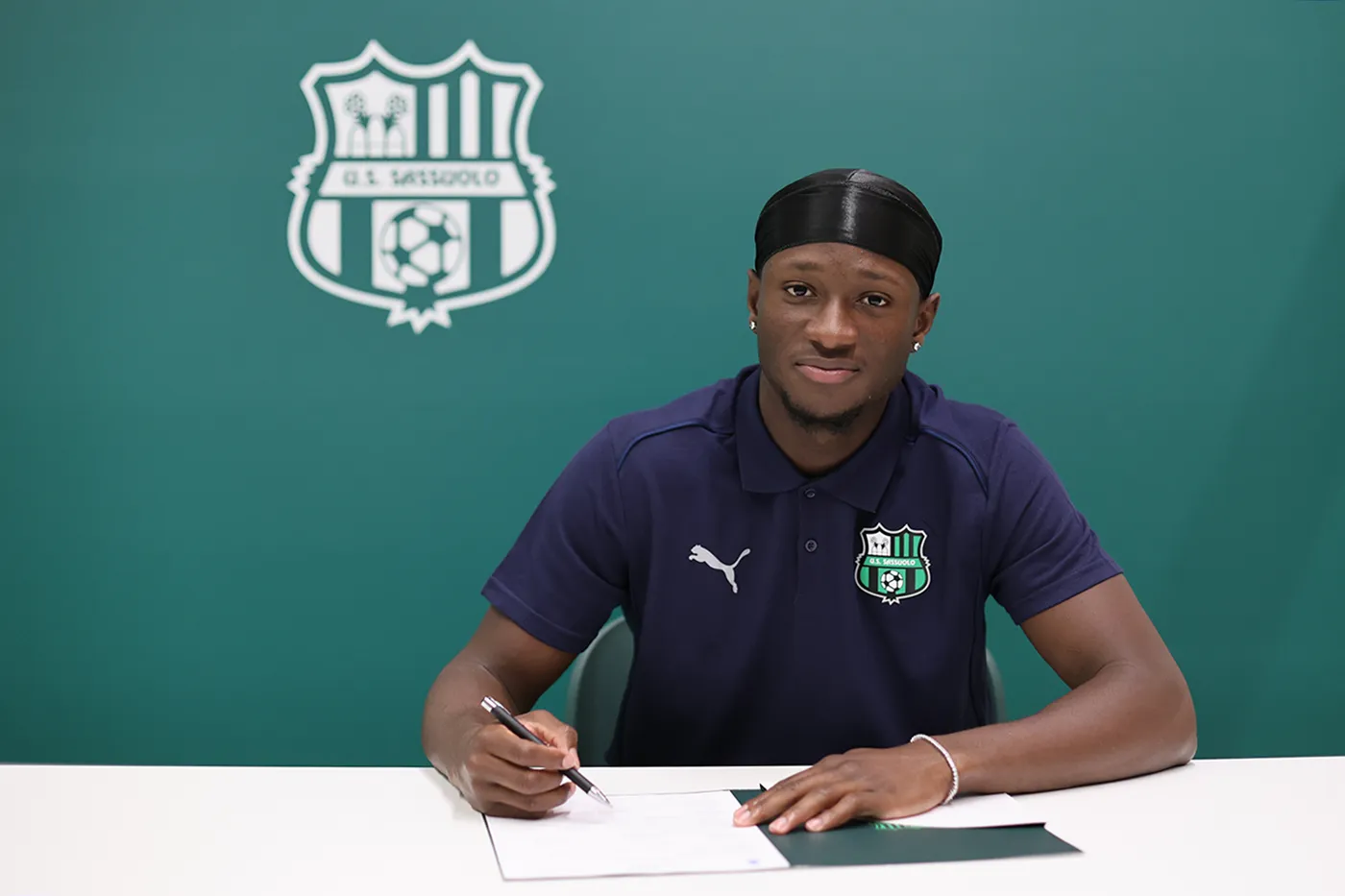 Ismaël Koné, nuovo centrocampista del Sassuolo (foto Sassuolo)