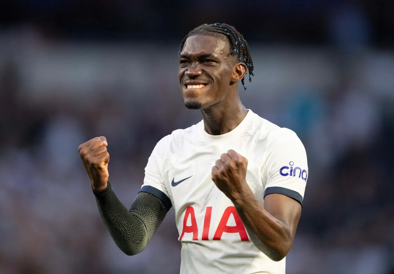 Yves Bissouma, centrocampista del Tottenham (foto Spursweb)