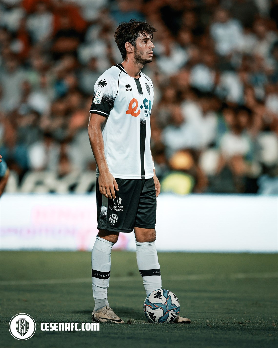 Cristian Shpendi, attaccante del Cesena che piace all'Udinese (foto Cesena)