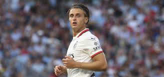 Lorenzo Colombo, attaccante del Milan che piace al Genoa (FOTO MILAN)