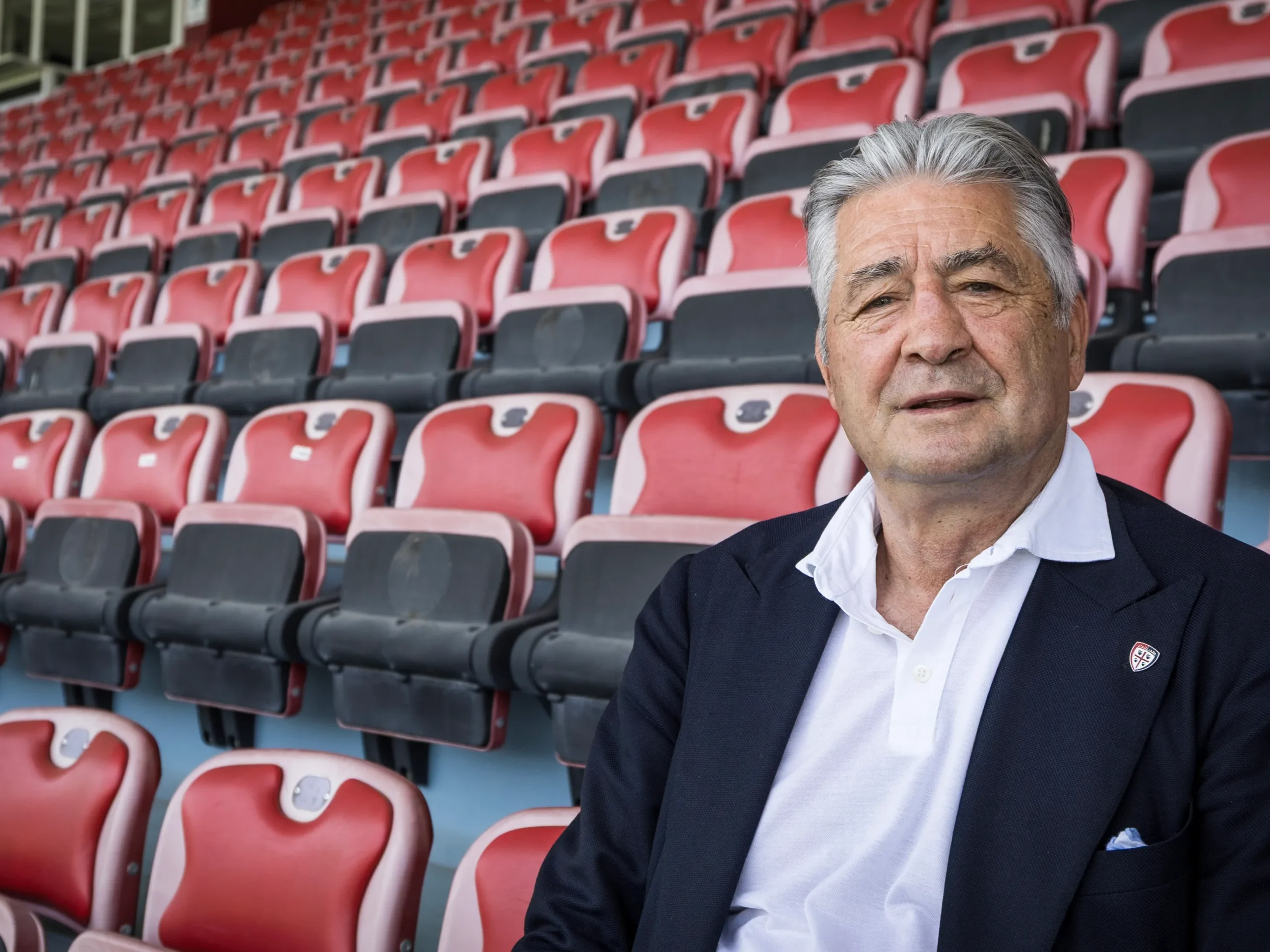 Guido Angelozzi, direttore sportivo del Cagliari (foto Cagliari)