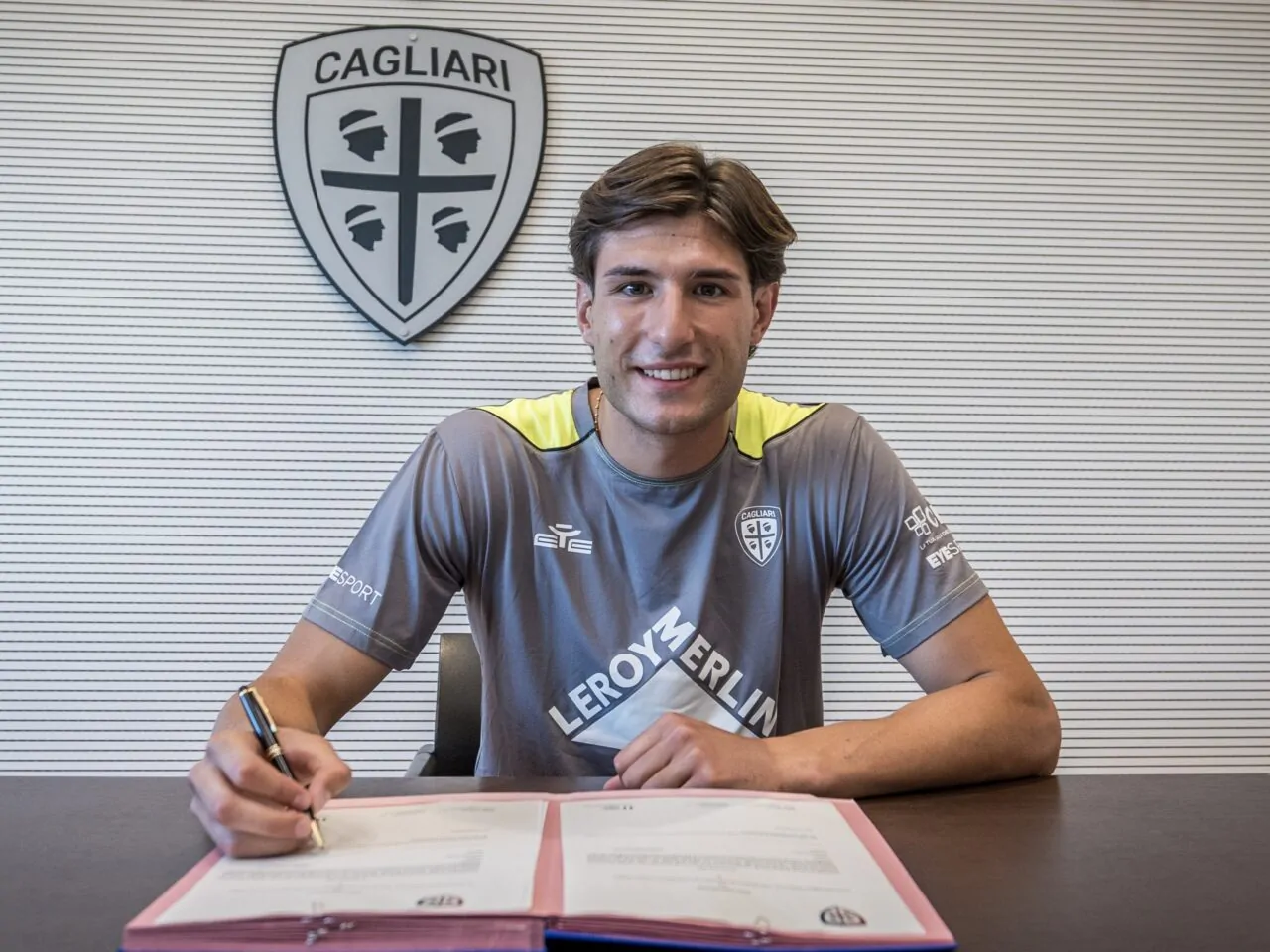 Gennero Borrelli, nuovo attaccante del Cagliari (foto Cagliari)