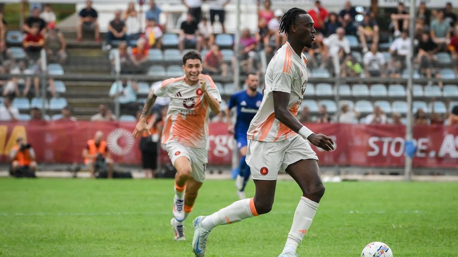Tammy Abraham, ex attaccante della Roma (foto Roma)