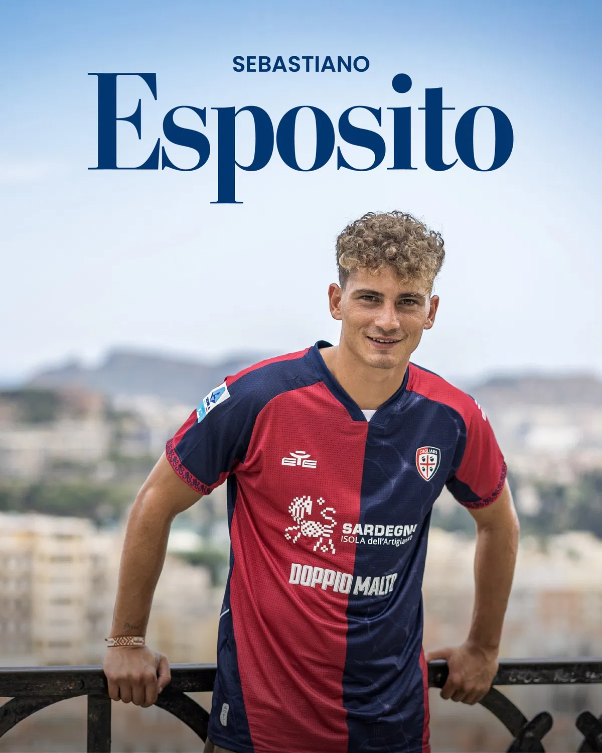 Sebastiano Esposito, nuovo attaccante del Cagliari (foto Cagliari)