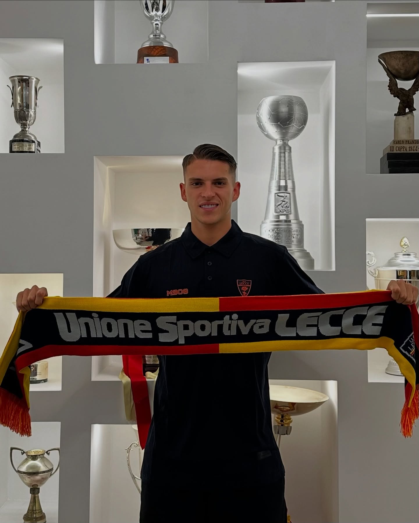 Álex Sala, dal Córdoba CF al Lecce (foto Lecce)
