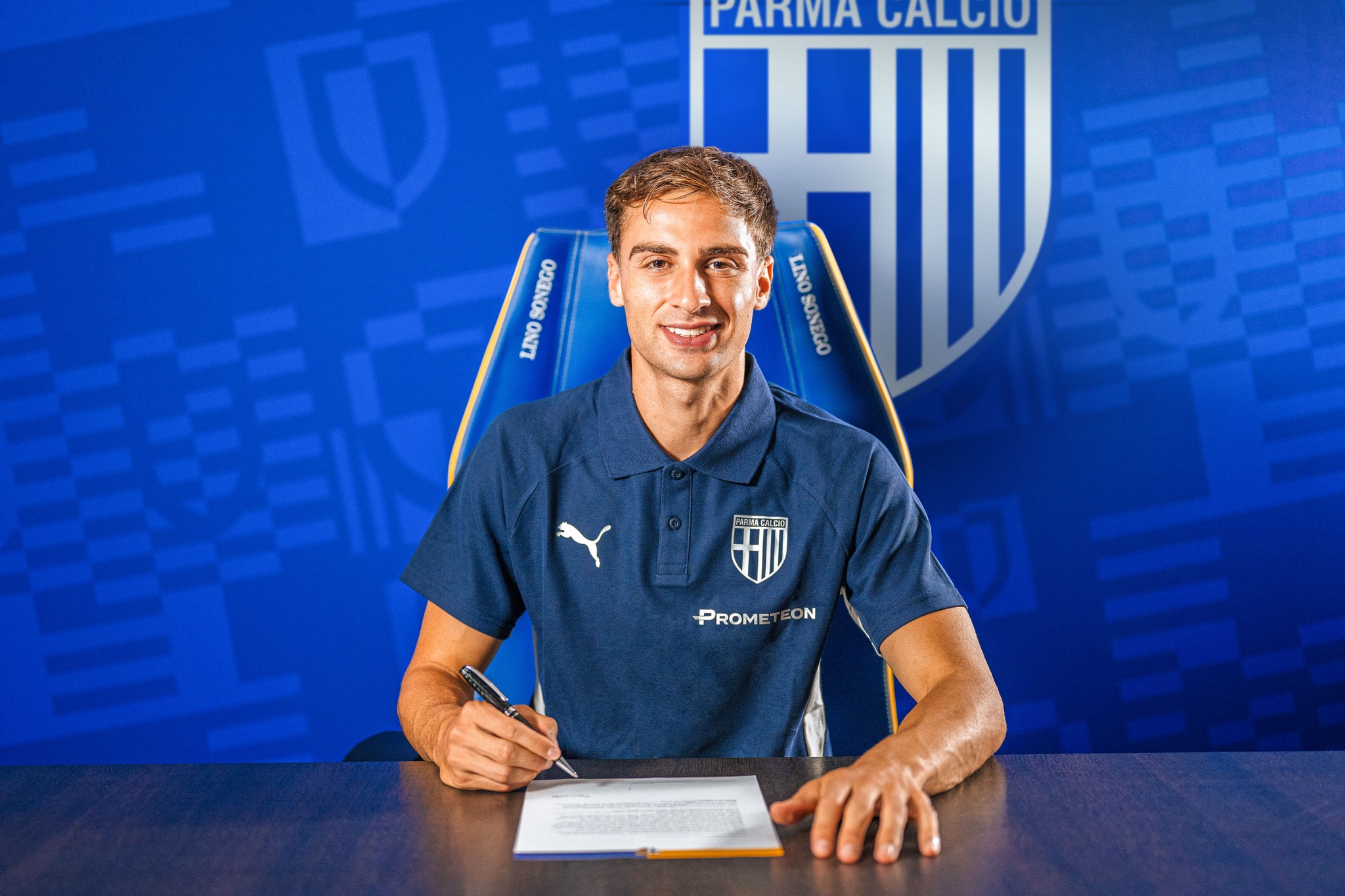 Gaetano Oristanio, attaccante del Parma (foto Parma)