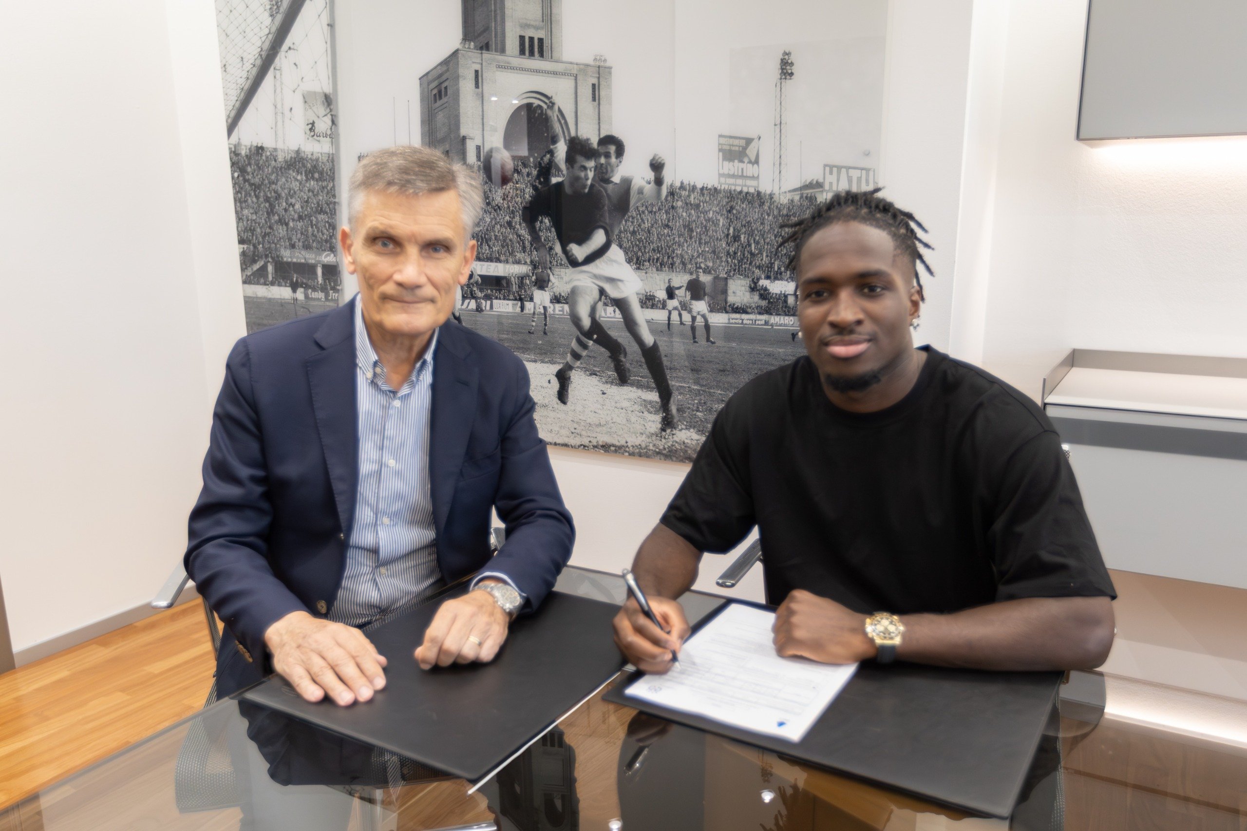 Jonathan Rowe, nuovo attaccante del Marsiglia (foto Bologna)