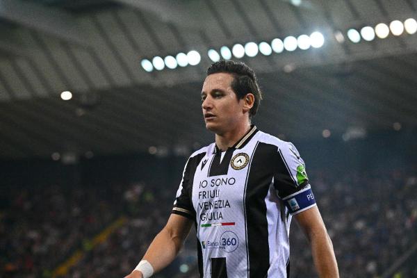 Florian Thauvin, attaccante dell'Udinese (foto Udinese)