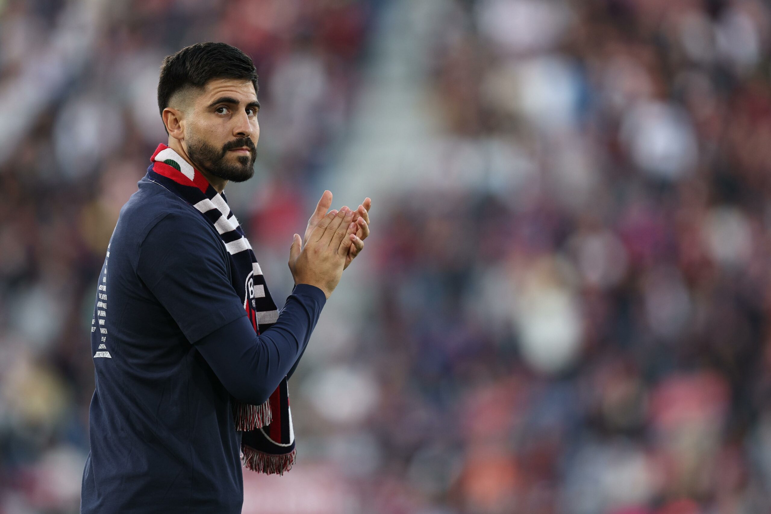 Martin Erlic, ormai ex difensore del Bologna (foto Bologna)