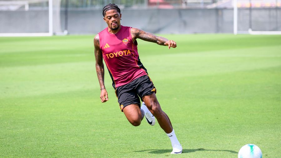 Leon Bailey, nuovo attaccante della Roma (foto Roma)