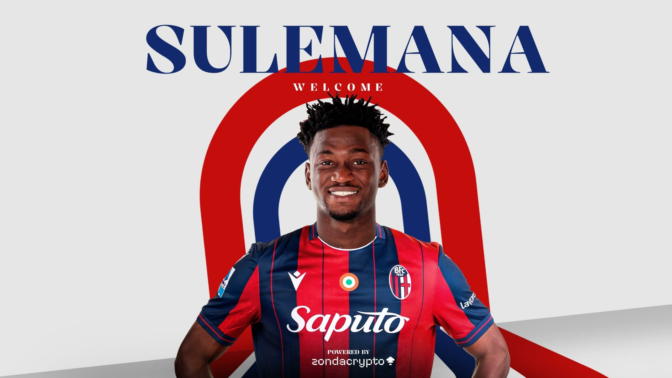 Ibrahim Sulemana, nuovo rinforzo del Bologna (foto Bologna)