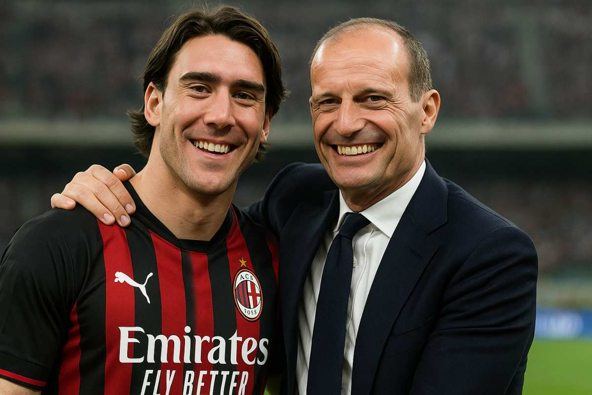 Vlahovic al Milan.