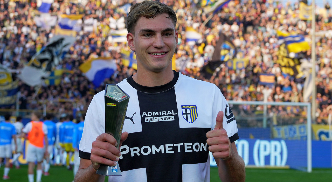 Mateo Pellegrino, attaccante del Parma