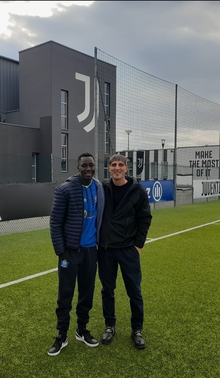 Sall con il ds Salvatore Taurino