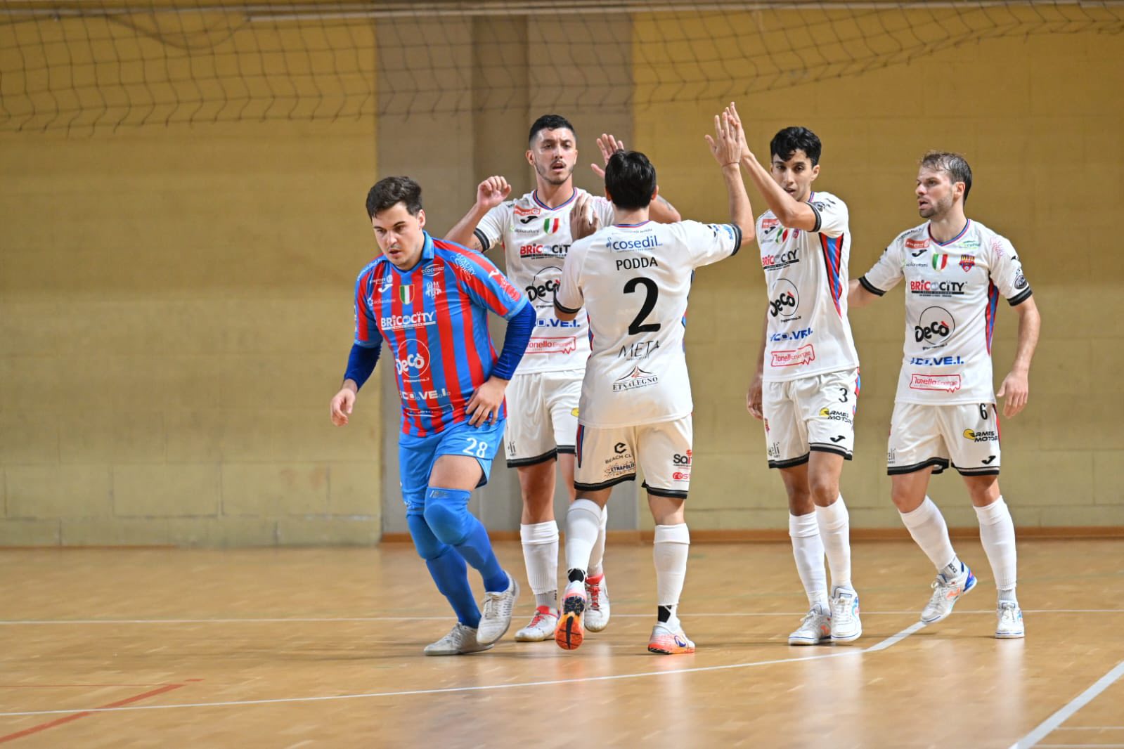Serie A futsal, big match Catania - Genzano. Foto: Sergio Scagliola