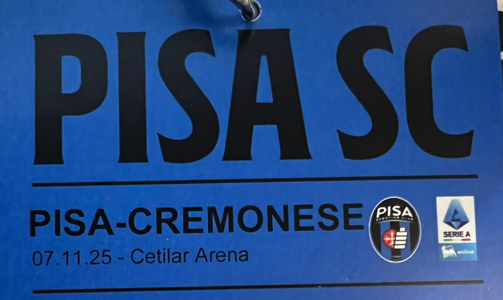 Pisa-Cremonese: la cronaca del match