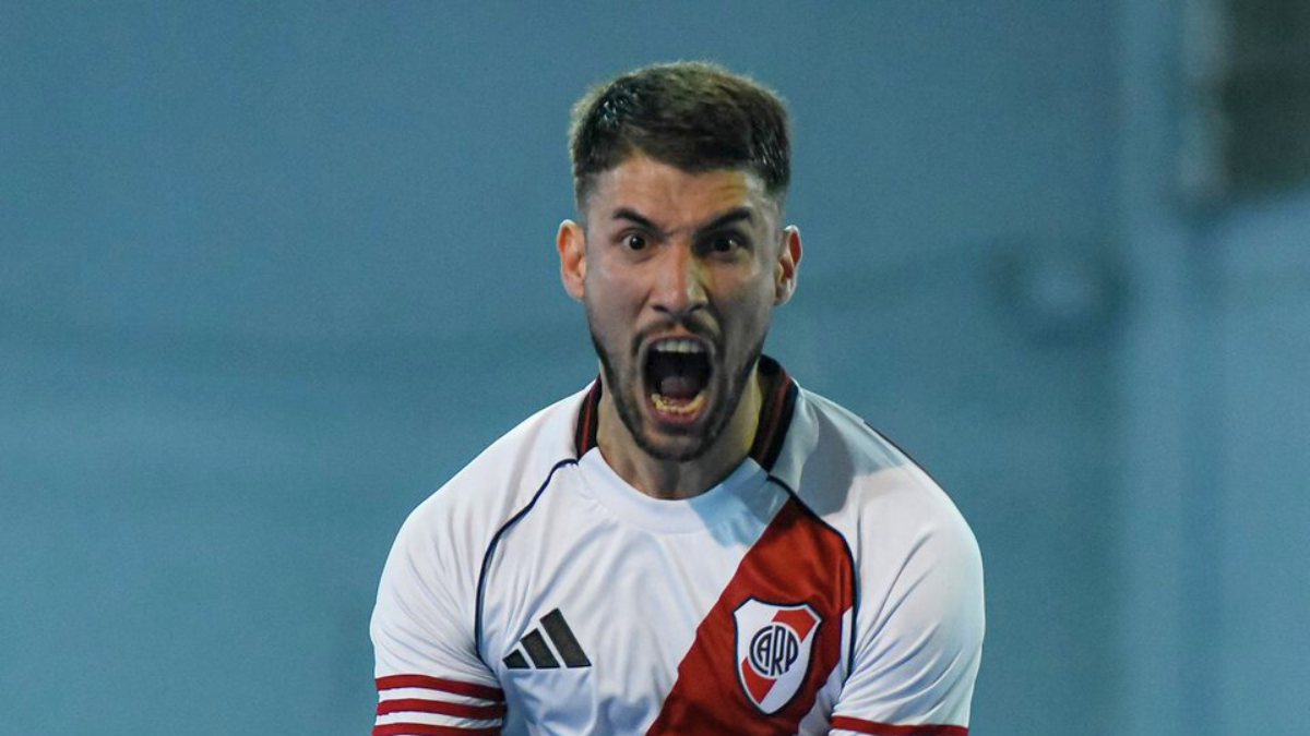 Julián Caamaño firma con il Capurso, dal River Plate alla Serie A futsal. Foto: River Plate.