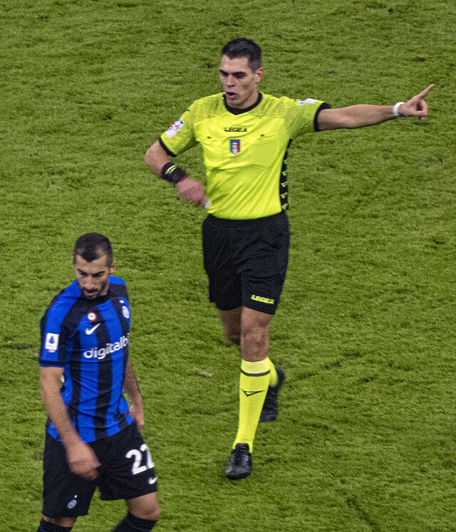 Simone Sozza arbitrerà Inter-Milan