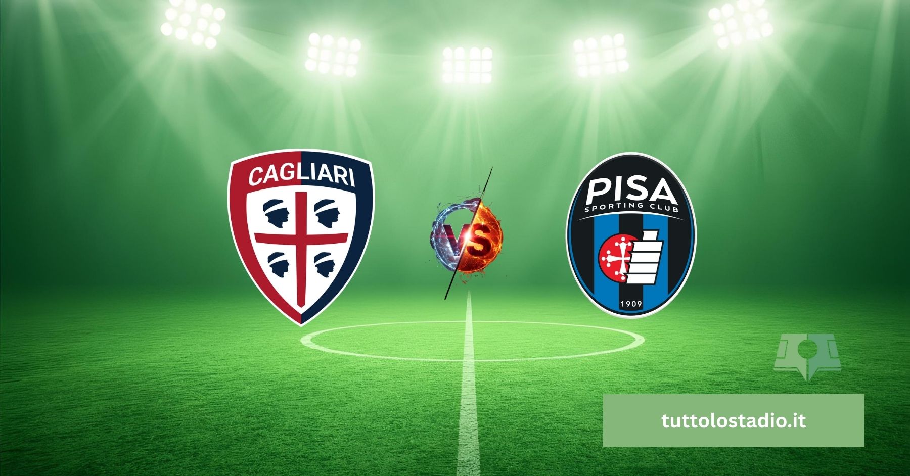 Cagliari-Pisa 16° Serie A