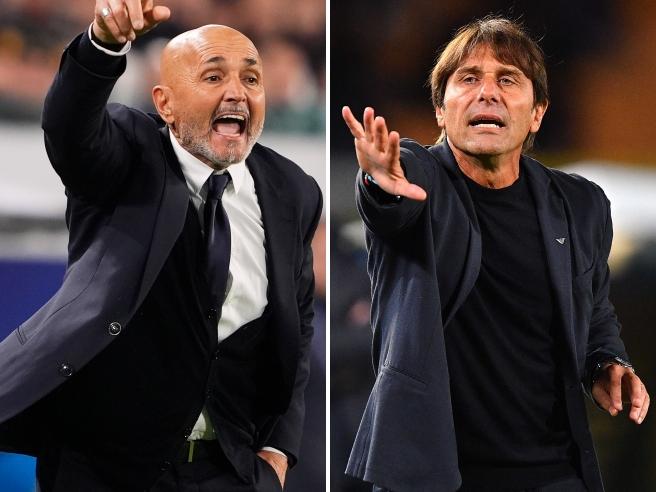 Spalletti Conte Napoli Juventus
