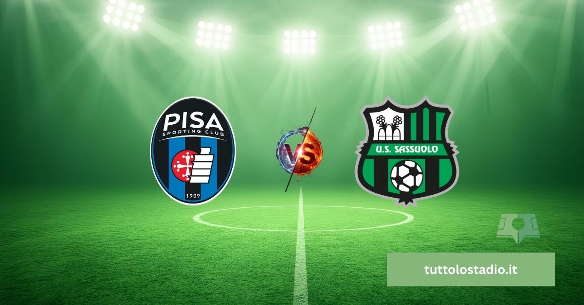 Pisa-Sassuolo 23° giornata