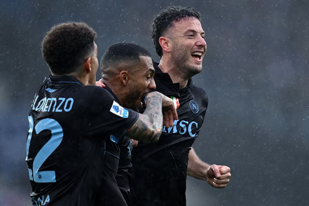 Amir Rrahmani a rete contro la Lazio