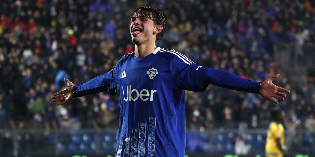 Nico Paz, centrocampista argentino del Como