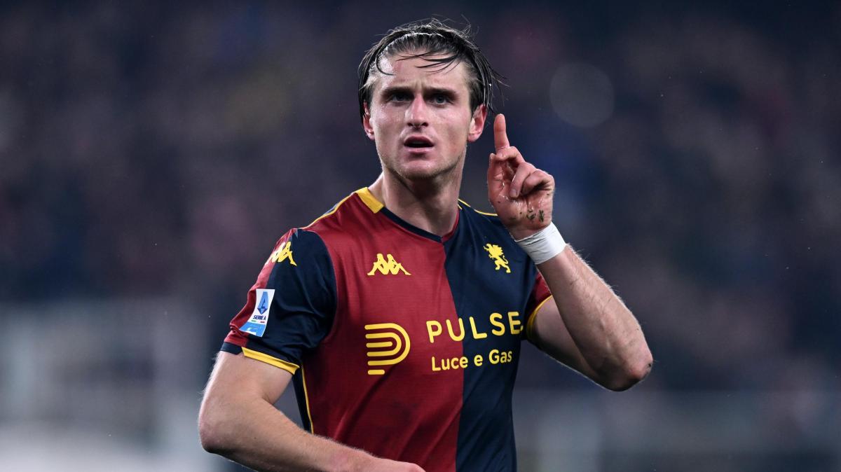 Lorenzo Colombo, attaccante del Genoa