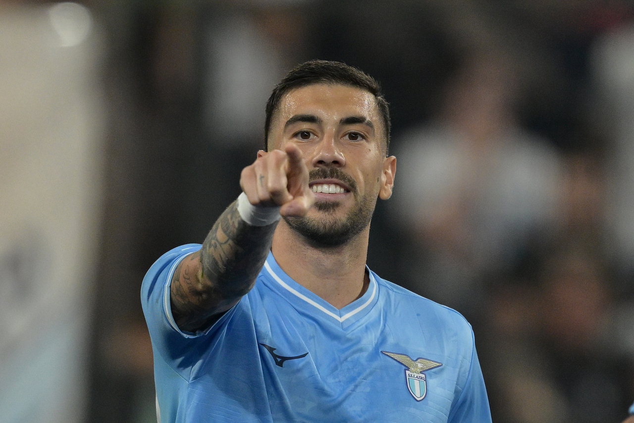Mattia Zaccagni centrocampista della Lazio ( Photo by Alfredo Falcone/LaPresse )